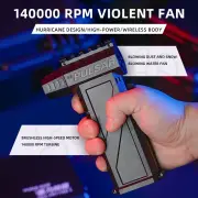 140000RPM Compressed Air Duster Mini Blower Turbo Fan Keyboard Cleaner for Office no Canned Reusable Good Replacement Ca