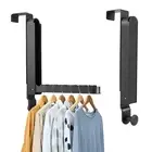 Over The Door Drying Rack, 1 Pack Foldable Over The Door Hooks Hanger for Lau...
