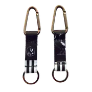 Collingwood Magpies AFL Carabiner Keyring
