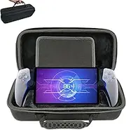 Carrying Case for PlayStation Portal Remote Player, Waterproof Portable Travel Handbag EVA Shockproof Case, Protector Hard Shell Travel Case for PlayStation Portal Accessories