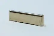 2 Pcs. Vintage Bag Strap End Cap in Silver with stamped Anchor - 2"