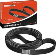A-Premium Engine Serpentine Drive Belt Compatible with Mitsubishi Outlander 2013, Lancer 2008-2011 2013-2017 & Chevrolet P30 & Dodge Dakota & GMC P3500 & AM General Hummer - 2.0L 2.4L 5.2L 6.5L
