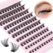 Lash Clusters Natural Wispy Cluster Lashes 8-16Mm Wispy Individual Lashes Extens