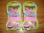 2 PacksSchick Razors Wilkinson Sword Xtreme3 Beauty Sensitive Razors-4 in each