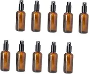 Ｗoowayo 10 Pack Perfume Bottles 20ml Empty Glass Sprayer Subpackaging for Cosmetics Sturdy Easy to Clean