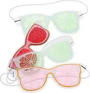Reusable Eye Pads Decorative Fruit Eye Masks Light Blocking Home Decor