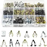 Car Clips | Vehicle U Clips Fastener - 240X Car U-Clip Metal Trim Panel Spring Clips, Multifunctional U-Style Clip-on Vehicle Clip Fasteners