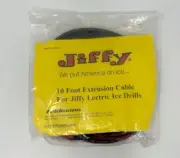 * JIFFY ICE DRILLS * ' 10 FOOT EXTENSION CABLE FOR ELECTRIC ICE DRILLS ' #3929