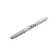 Sharpie Metallic Fine Point Perm Marker Silver Bx12