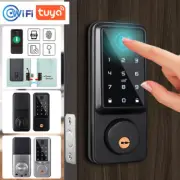 Smart Digital Front WiFi Door Lock Keyless Fingerprint Touch Code Password APP