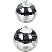 Silver Disco Mirror Ball for Dance Party and DJ Stage Lighting