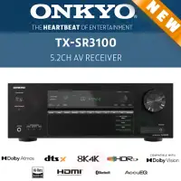 在飛比找momo購物網優惠-【ONKYO】TX-SR3100 支援Dolby Atmos