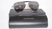 Chopard Sunglasses New Aviator Gold Grey Polarized SCHF80 0300 50 13 145