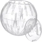 Gatuida Guinea Pig Toys Interactive Foraging Toy Exercise Ball for Hamster Safe Material Compact Design White