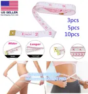 Body Measuring Ruler Sewing Cloth Tailor Tape Measure Soft Flat Ruler 60"X150CM