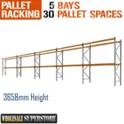 PALLET RACKING - 5 Bays 3658mmH - Dexion Compatible Storage HEAVY DUTY shelving