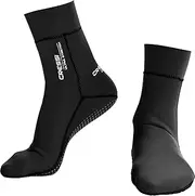 Cressi Neoprene Water Sports Adult Socks for Snorkeling, Scuba Diving and More - made in Ultra Stretch Quality Neoprene 1.5mm