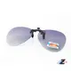 【Z-POLS】新一代輕量夾式好上掀漸層黑灰偏光Polarized抗UV400太陽眼鏡(夾上直接升級 近視族必備)