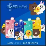 『現貨』 MEDIHEAL N.M.F 卡通 LINE 聯名款 限量包裝 面膜 熊大 兔兔 莎莉 情侶款 保濕調理肌