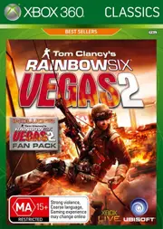 Tom Clancy's Rainbow Six Vegas 2 Complete Edition with Extra Content (Xbox 360) Rare Australian Version Classics
