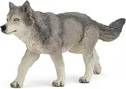 Papo Wolf Figurine, Grey