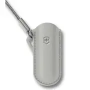 Victorinox 7 cm Classic Swiss Army Knife Leather Pouch - Mystical Morning (Grey)
