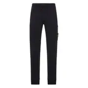 [Stone Island] Stone Island Patch-pocket Cotton Track Pants S BLACK