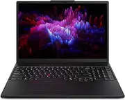 Lenovo ThinkPad P16s Gen 3 Workstation, Intel Ultra 7 155H, NVIDIA RT A500, 16" FHD (1920 x 1200) IPS Anti-Glare, 32 GB DDR5 RAM, 2 TB SSD, 5MP RGB+IR Camera, WWAN 4G SIM Card/eSIM, Win 11 Pro - Black