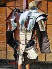 Medieval Knight Replica Galahad Paladin Body Armor Set LARP Reenactment Costume.