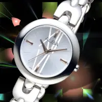 在飛比找momo購物網優惠-【ALBA】雅柏手錶 優雅韓系風尚銀白面鍊帶女錶/AH833