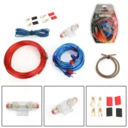 1500W 10 GAUGE Cable Car Amplifier Wiring Kit Amp Audio RCA Sub FUSE Wire