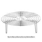 Round Cooking Rack Cooking Ware Grilling Rack Steamer Rack for Pot Oven Home