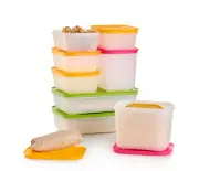 TUPPERWARE FREEZER MATES PLUS 8 PIECE SET NEW !