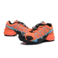 在飛比找蝦皮購物優惠-Salomon speedcross 4 女登山徒步透氣跑鞋