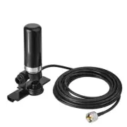 Vehicle Ham Radio Mobile Radio Antenna VHF UHF &Lip Mount Fixed Bracket PL259 5m