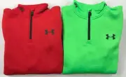 Boy's Youth Under Armour Cold Gear Loose Fit Quarter Zip Pullover Jacket