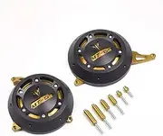for Yamaha MT-07 MT07 2014 2015 2016 2017 2018 2019 2020 FZ07 Motorcycl Engine Stator Starter Cover Frame Slider Protector Falling Protector (Color : Gold)