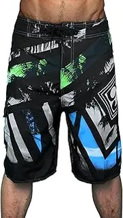 [Generic] Swim Mens Shorts and Fitness Sports Plus Size Five Quick Drying Beach Pants Shorts S Fit