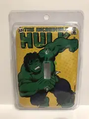Vintage Incredible Hulk Comic Style Single Switch Plate - Open Road Brands