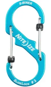 Nite Ize S-Biner SlideLock Dual Carabiner with Secure Gate Closure