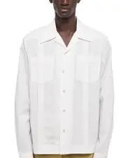 Helmut Lang Long Sleeve Camp Shirt
