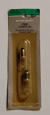 Archer Radio Shack 272-1112 #1891 Lamps (2) 14 Volts 0.23 Amp Bayonet Base NOS