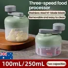 Kitchen Hand Garlic Chopper Crusher Food Vegetable Mincer Grinder Blender AU