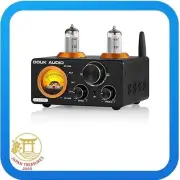 NOBSOUND ST-01 PRO 6k4 Bluetooth 5.0 Vacuum tube amplifier VU Meter USB DAC