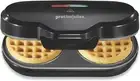 Proctor Silex Double Mini Waffle Maker Machine with 4” round Non-Stick Grids, Ma