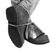 Ellwood Safety Metatarsal Guards For Pull-On Heeled Work Boots, Aluminum #801
