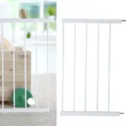 Levede Baby Safety Gate Adjustable Pet Stair Barrier 45cm Door Extension White