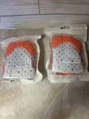 4 - Teething Mittens for Baby Teether Soft Teething Glove Food Grade Silicone