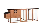 YES4PETS XXL 280cm Chicken Coop Guinea Pig Rabbit Hutch Ferret Cat Guinea Pig House