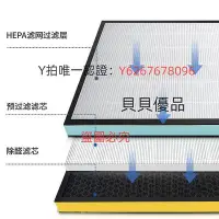 在飛比找Yahoo!奇摩拍賣優惠-淨化器濾芯 適配史密斯空氣凈化器KJ800F-C15-PF濾